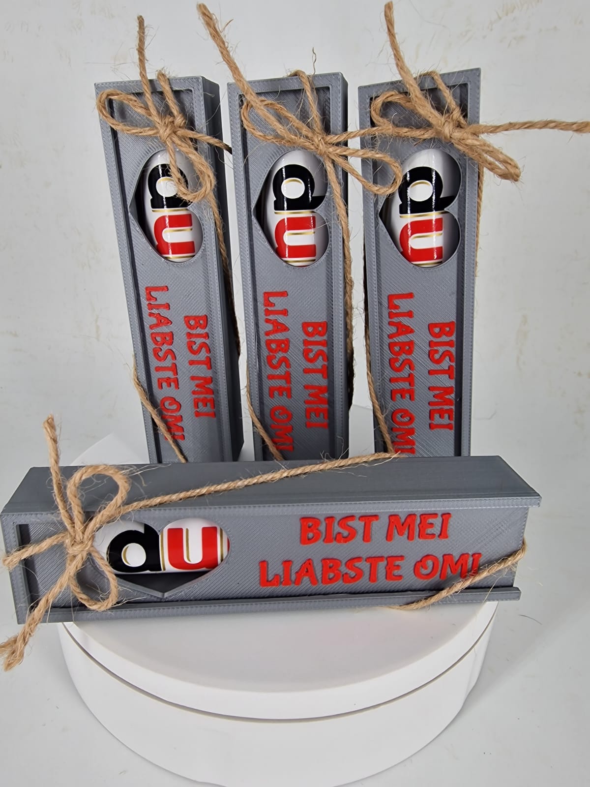 Duplo Geschenkbox Iinkl.Duplo. Mit vielen Sprüchen möglich-auch personalisierte Sprüche.